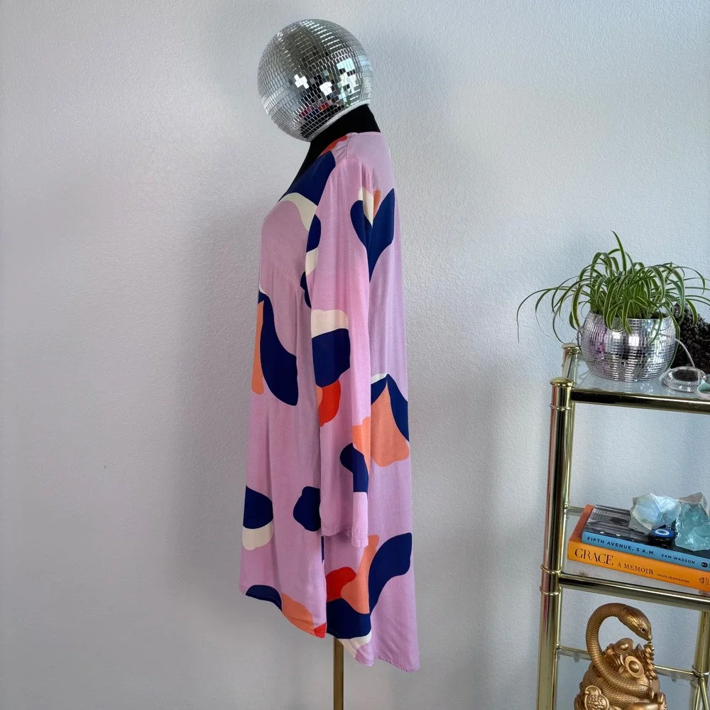 Mister Zimi Desert‎ Lily Billie Dress, AU 10 / US 6, Lilac Abstract Print Shift